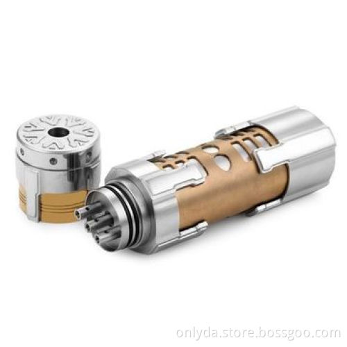 Dreadnaut 26650 mod, stainless steel + copper, 26650 dry battery